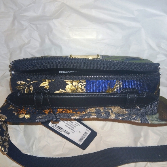 Dolce & Gabbana CAMO PATCHWORK BUMBAG, Waist Bag, Fanny Bag NWT - Picture 6 of 9
